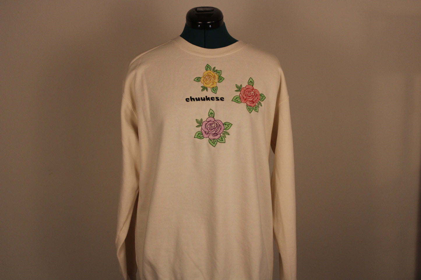 Chuukese Rose Sweatshirt