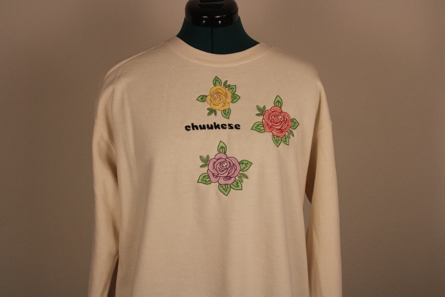 Chuukese Rose Sweatshirt