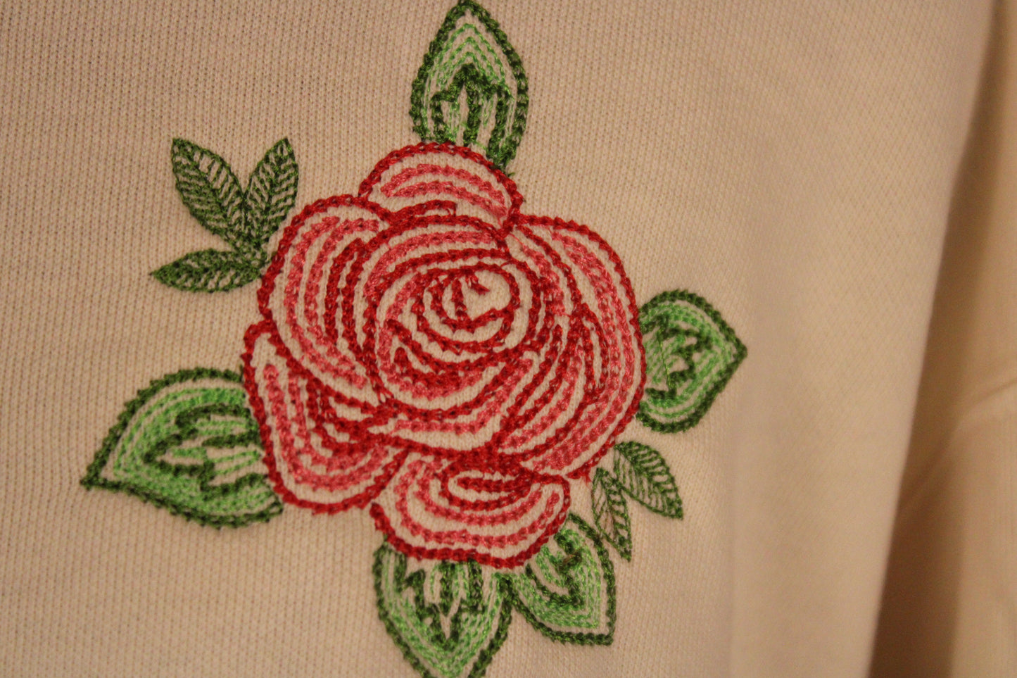 Chuukese Rose Sweatshirt