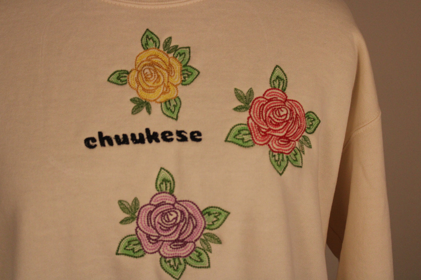 Chuukese Rose Sweatshirt